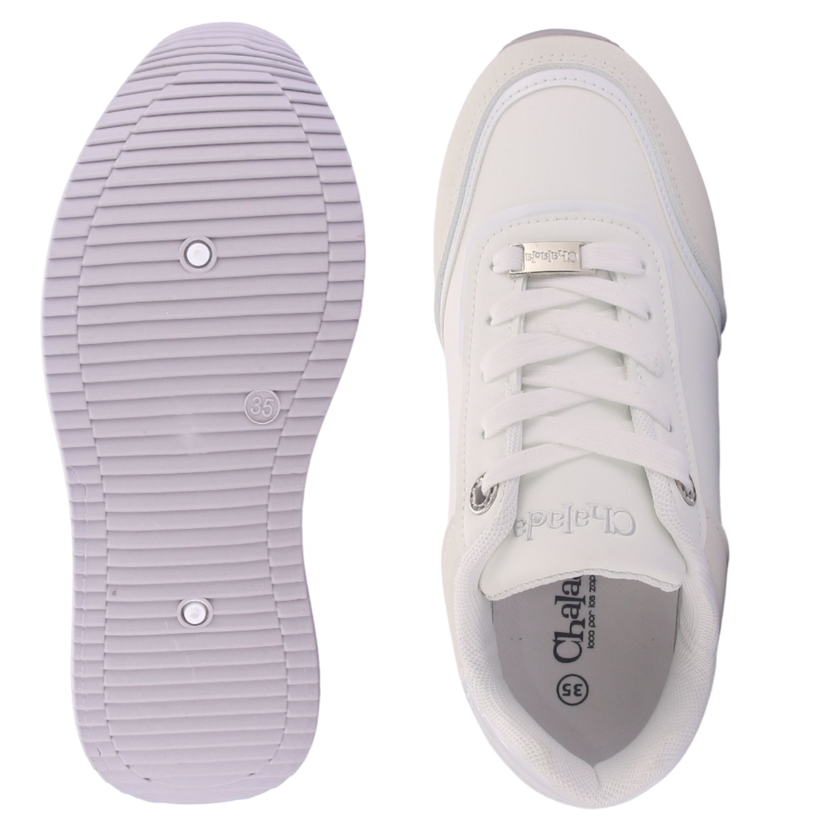ZAPATILLA MUJER CHALADA VALKA-2 BLANCO URBANO - 7