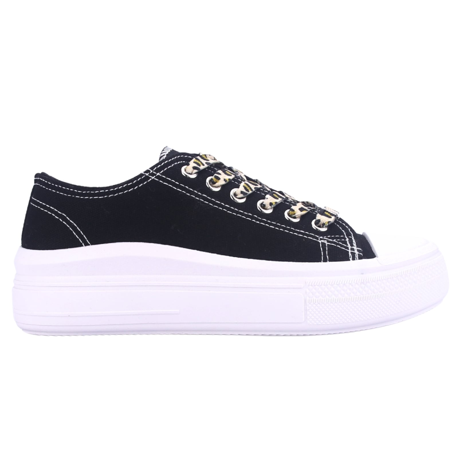 ZAPATILLA MUJER CHALADA CLU-10 NEGRO URBANO - 1