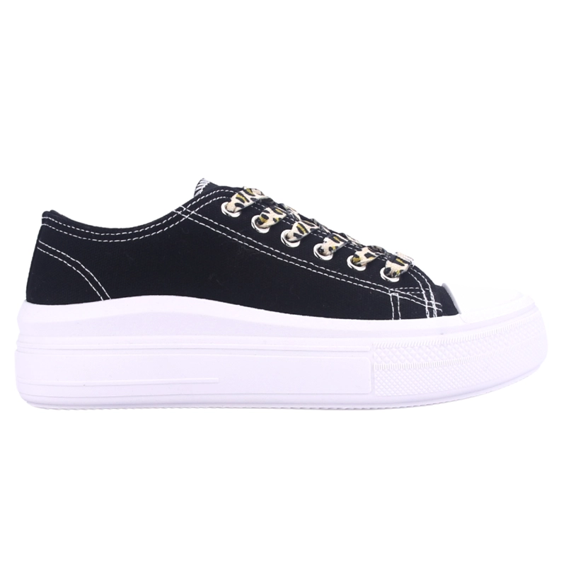 ZAPATILLA MUJER CHALADA CLU-10 NEGRO URBANO - 1