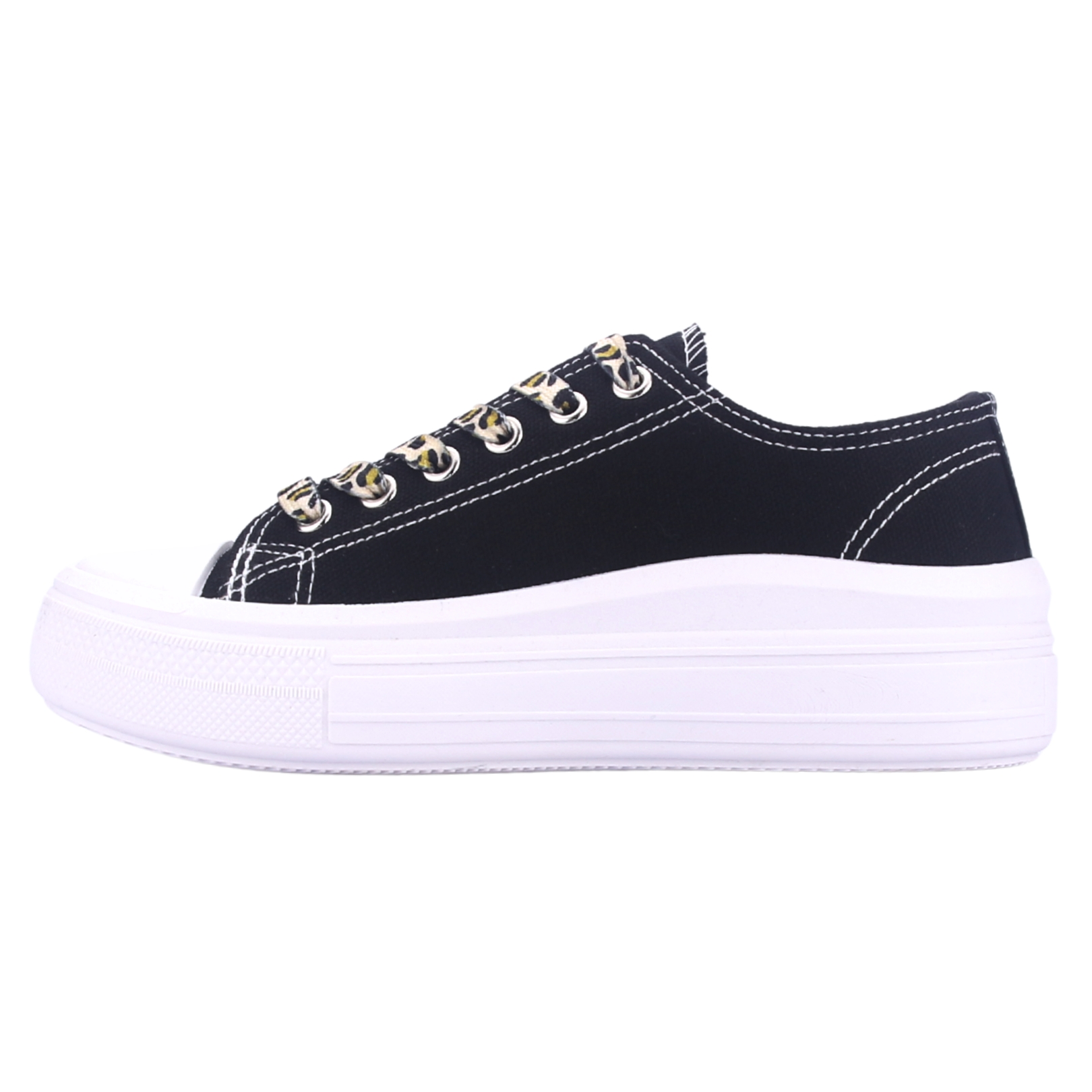 ZAPATILLA MUJER CHALADA CLU-10 NEGRO URBANO - 2