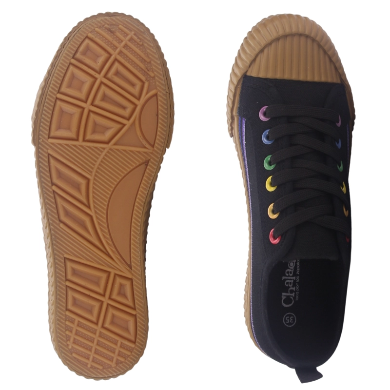 ZAPATILLA MUJER URBANO NEGRO CHALADA BELICE-1 - 7