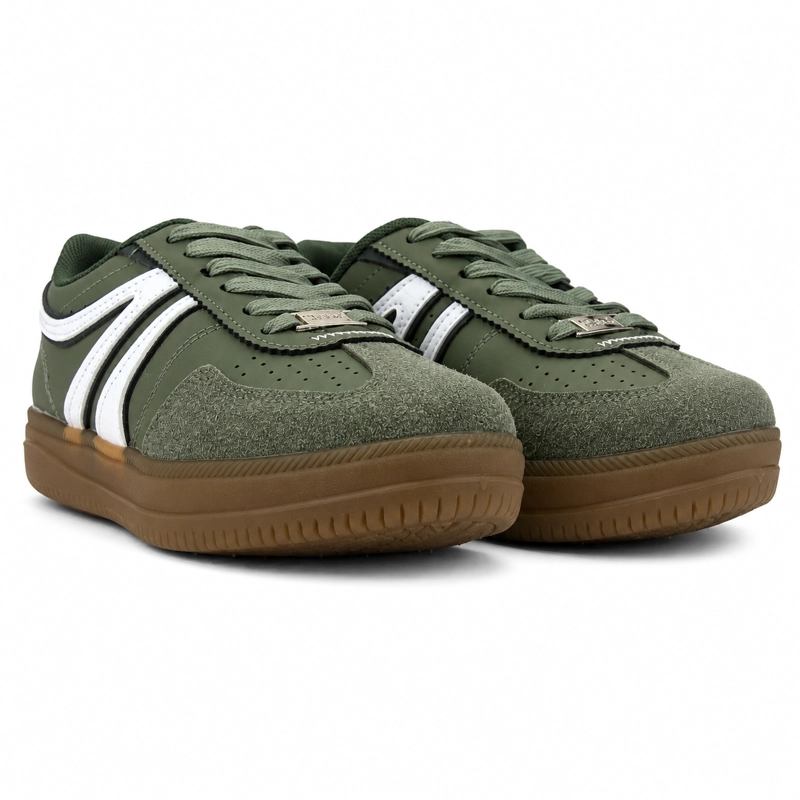 ZAPATILLA VERDE MUJER URBANO CHALADA ARU - 7