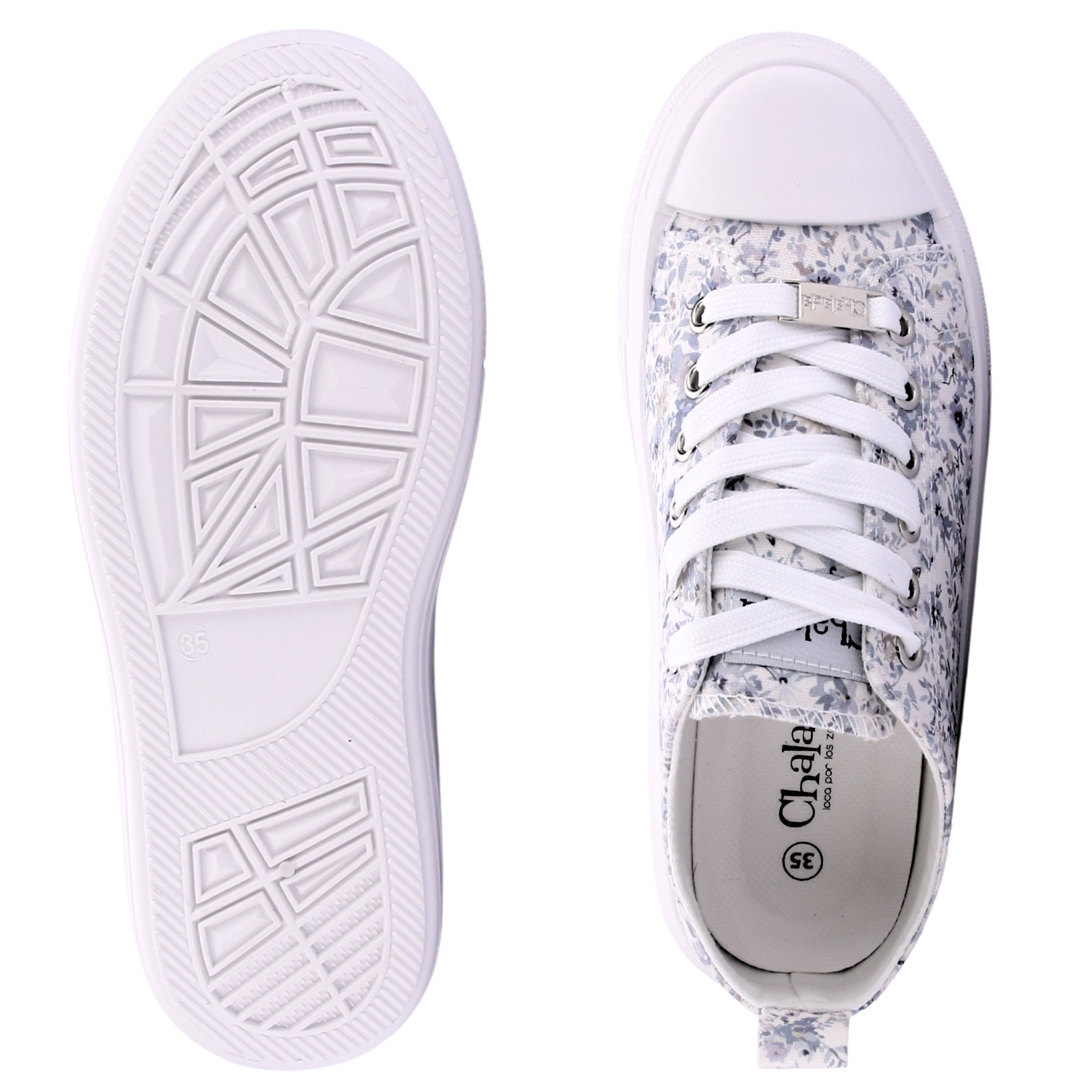 ZAPATILLA MUJER CHALADA CLU-17 BLANCO URBANO - 7