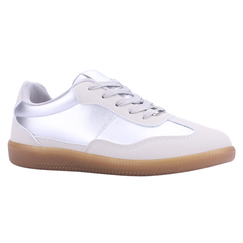 ZAPATILLA MUJER URBANO PLATEADO CHALADA ANTULOW-1 - 3