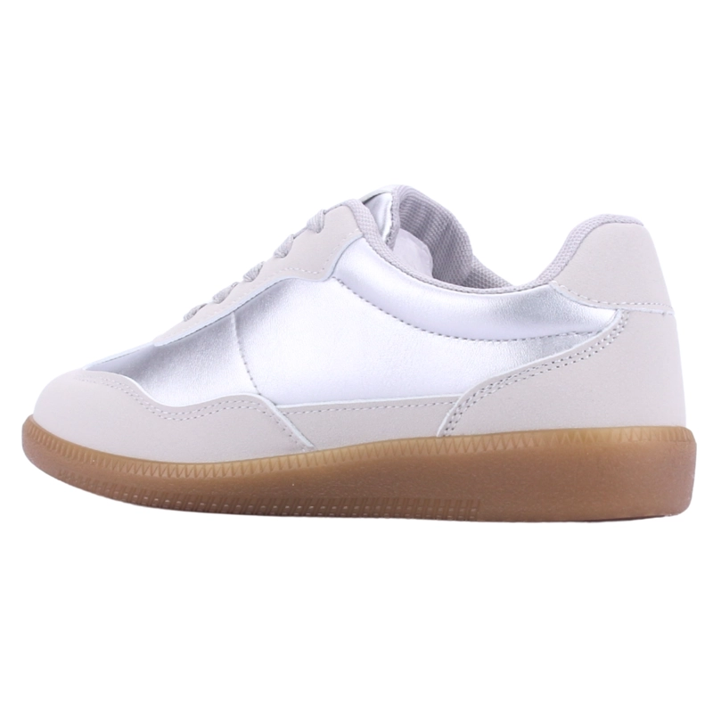 ZAPATILLA MUJER URBANO PLATEADO CHALADA ANTULOW-1 - 4