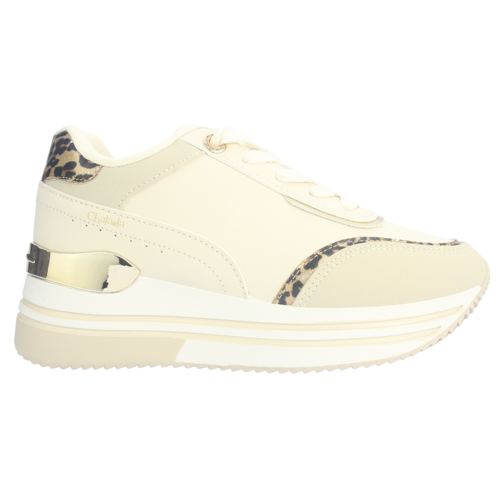 ZAPATILLA MUJER CHALADA VALKA-2 BEIGE URBANO - 1