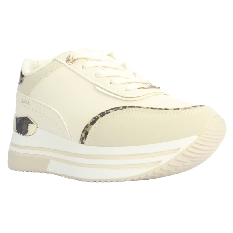 ZAPATILLA MUJER CHALADA VALKA-2 BEIGE URBANO - 3