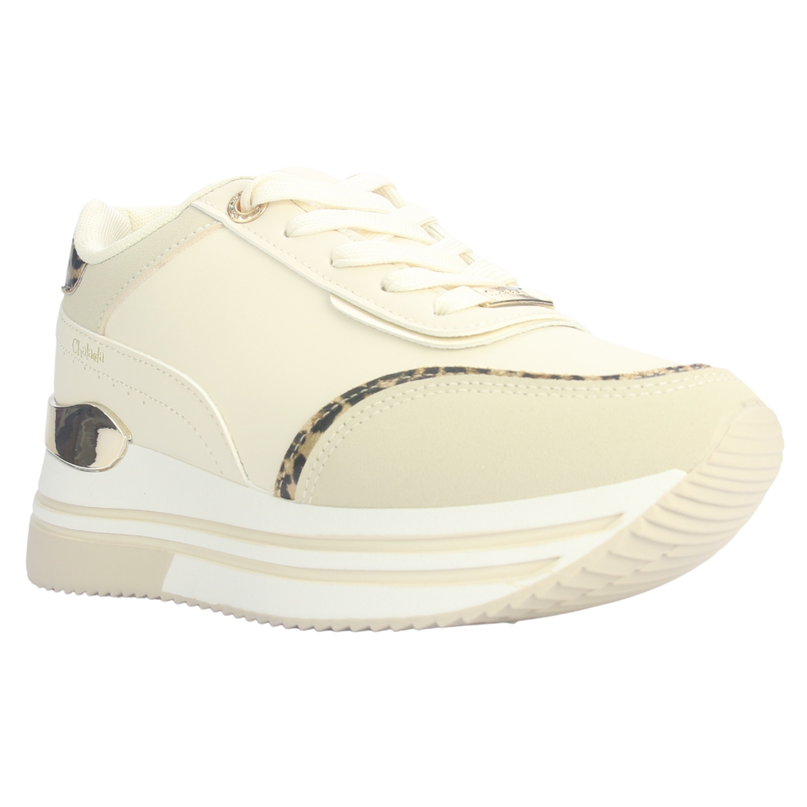 ZAPATILLA MUJER CHALADA VALKA-2 BEIGE URBANO - 3