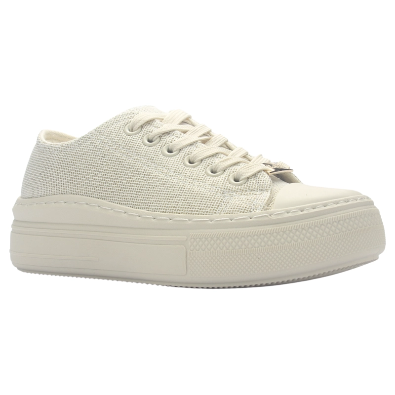 ZAPATILLA MUJER CHALADA CLU-16 BEIGE URBANO - 3