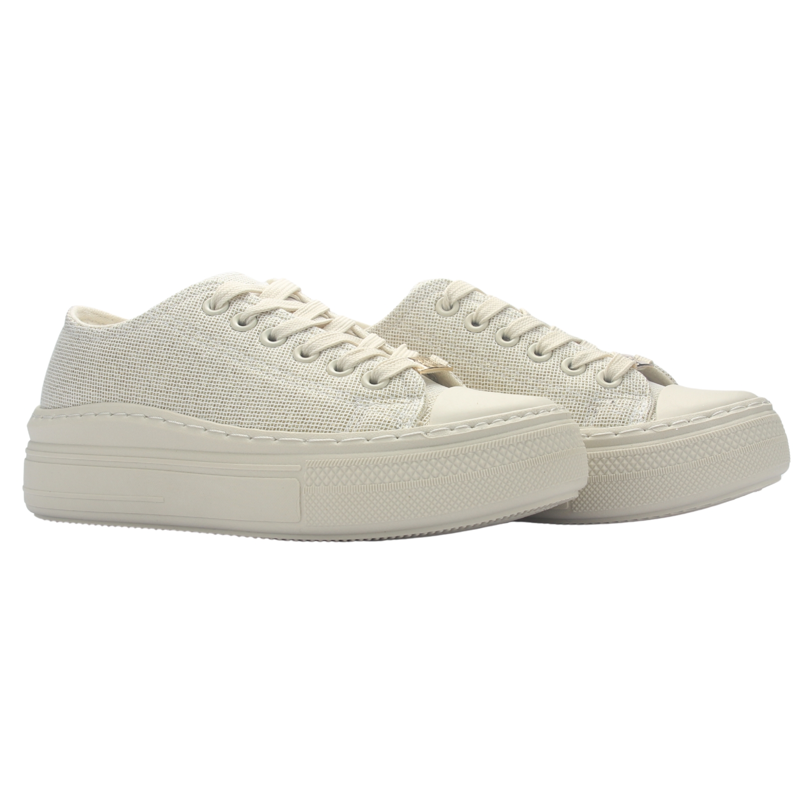 ZAPATILLA MUJER CHALADA CLU-16 BEIGE URBANO - 5