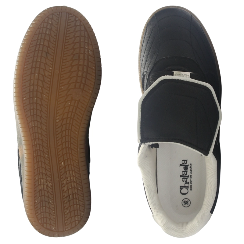 ZAPATILLA MUJER URBANO NEGRO CHALADA ARU-2 - 7