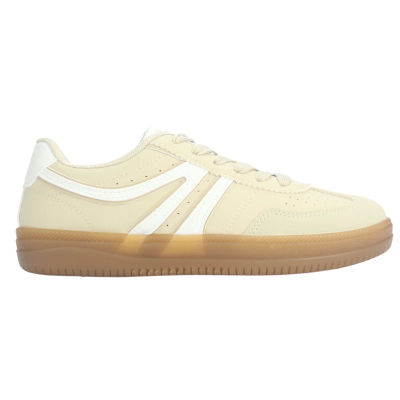 ZAPATILLA MUJER URBANO BEIGE CHALADA ARU-1 - 1