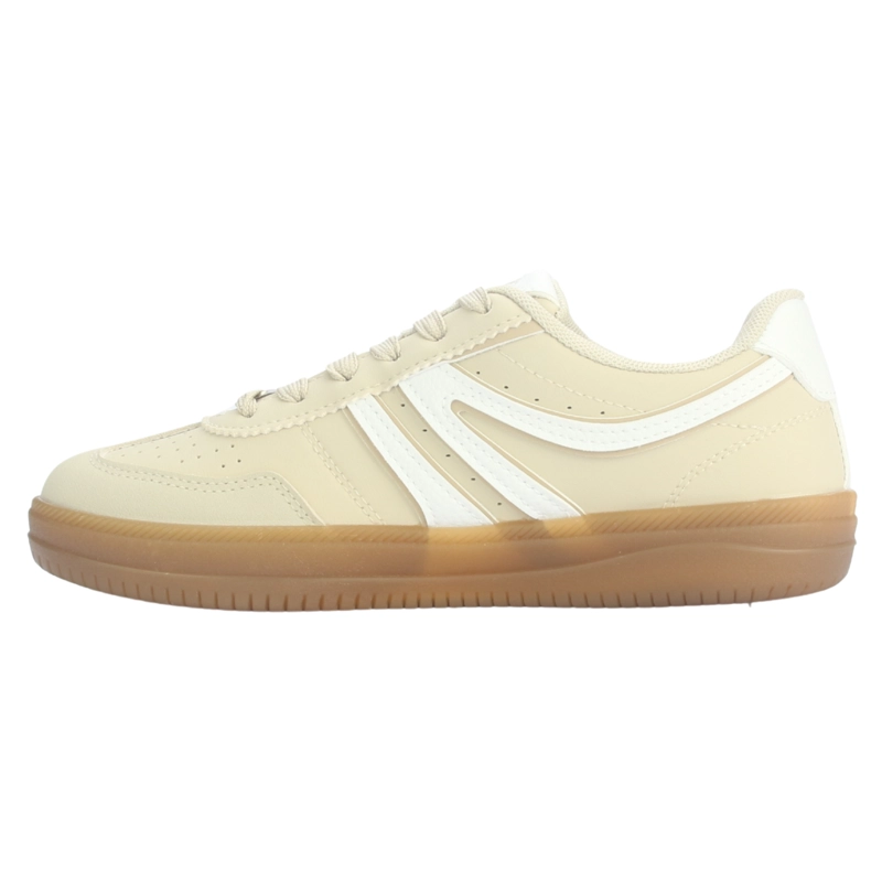ZAPATILLA MUJER URBANO BEIGE CHALADA ARU-1 - 2