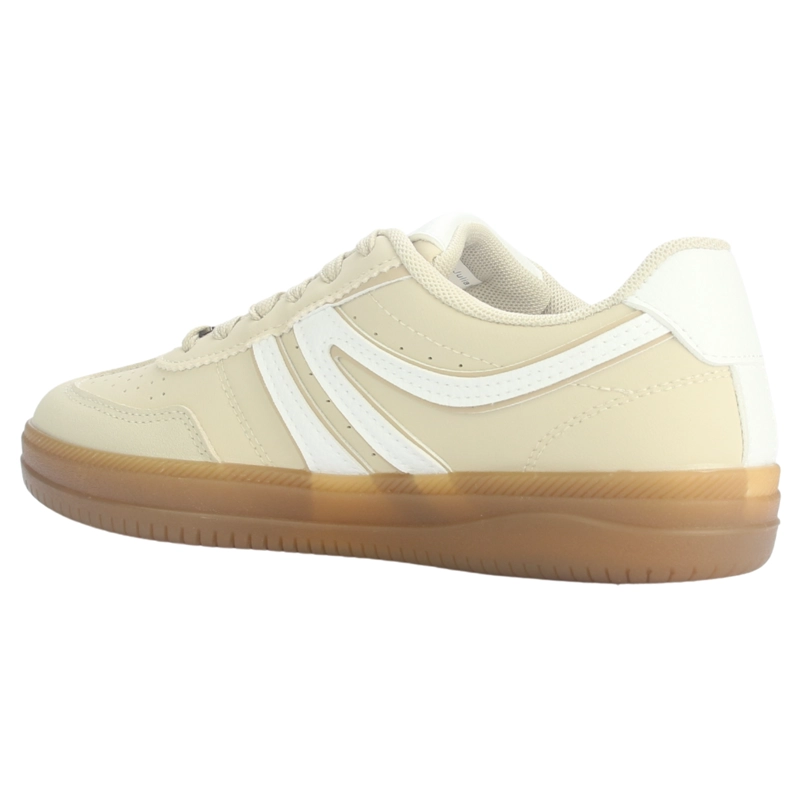 ZAPATILLA MUJER URBANO BEIGE CHALADA ARU-1 - 4