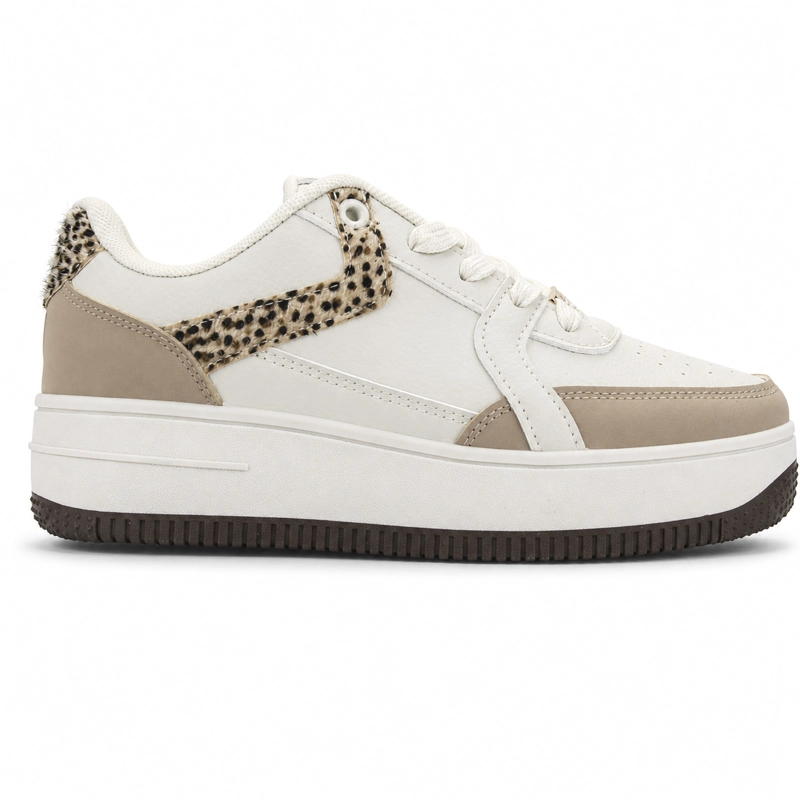 ZAPATILLA BEIGE MUJER URBANO CHALADA JAVA - 1