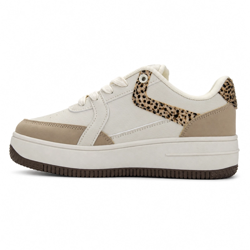 ZAPATILLA BEIGE MUJER URBANO CHALADA JAVA - 2