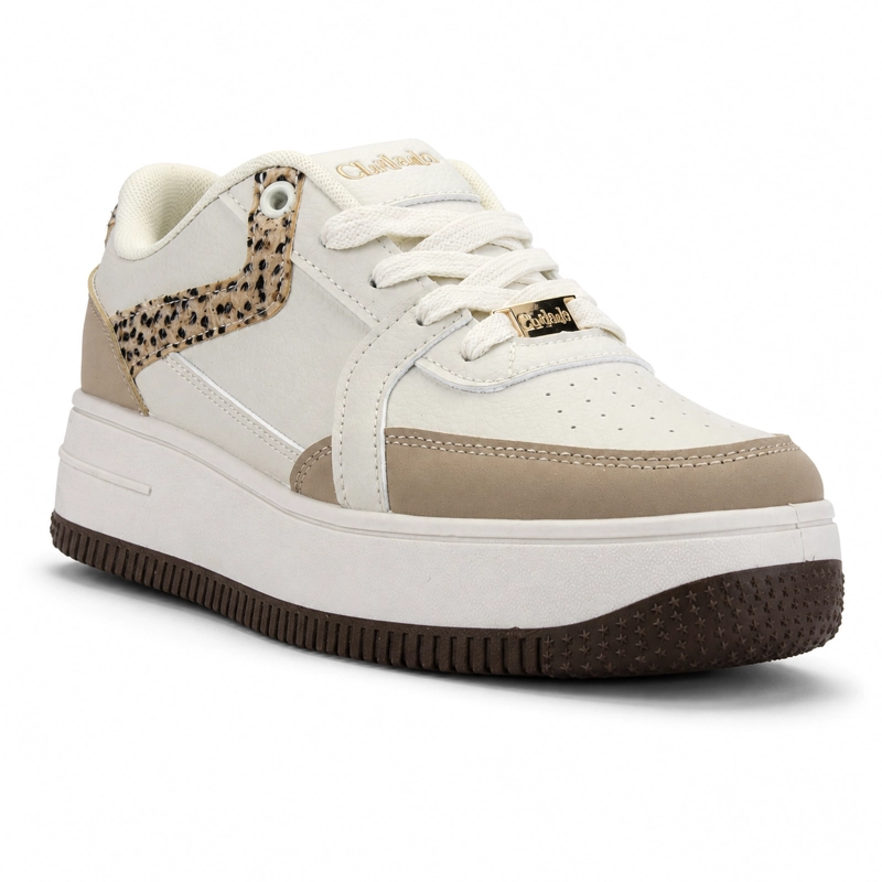 ZAPATILLA BEIGE MUJER URBANO CHALADA JAVA - 3