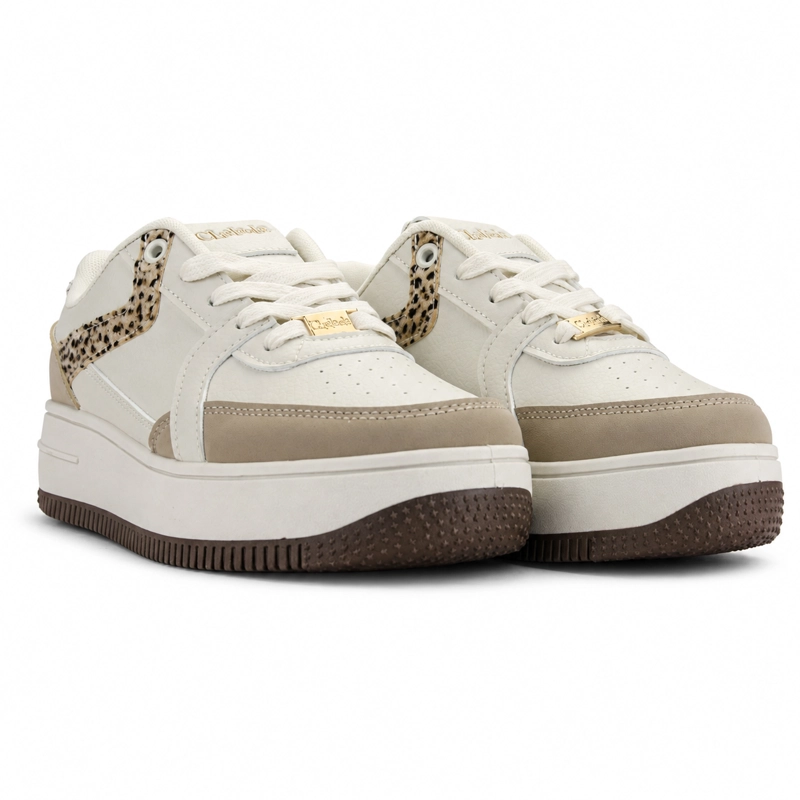 ZAPATILLA BEIGE MUJER URBANO CHALADA JAVA - 7