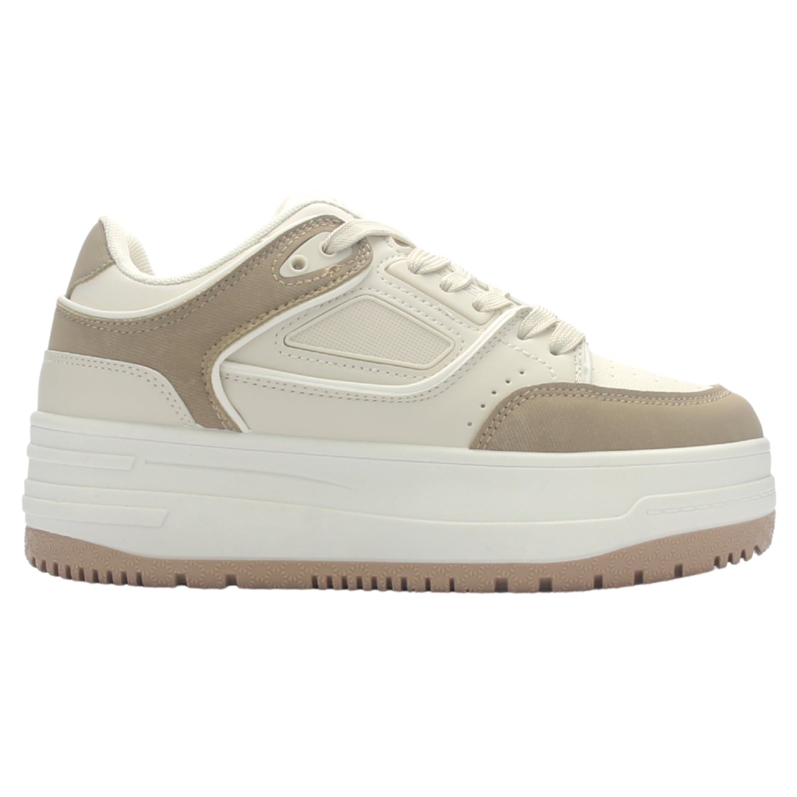 ZAPATILLA MUJER CHALADA MITSU-4 BEIGE URBANO - 1