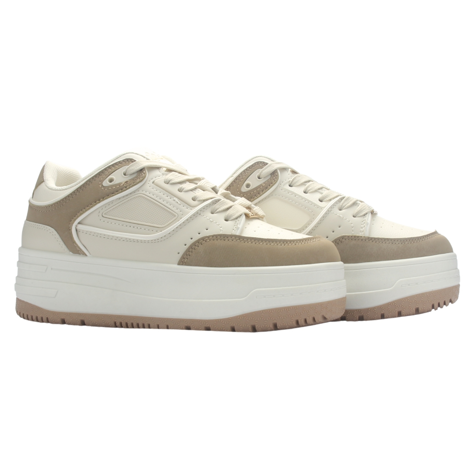 ZAPATILLA MUJER CHALADA MITSU-4 BEIGE URBANO - 5