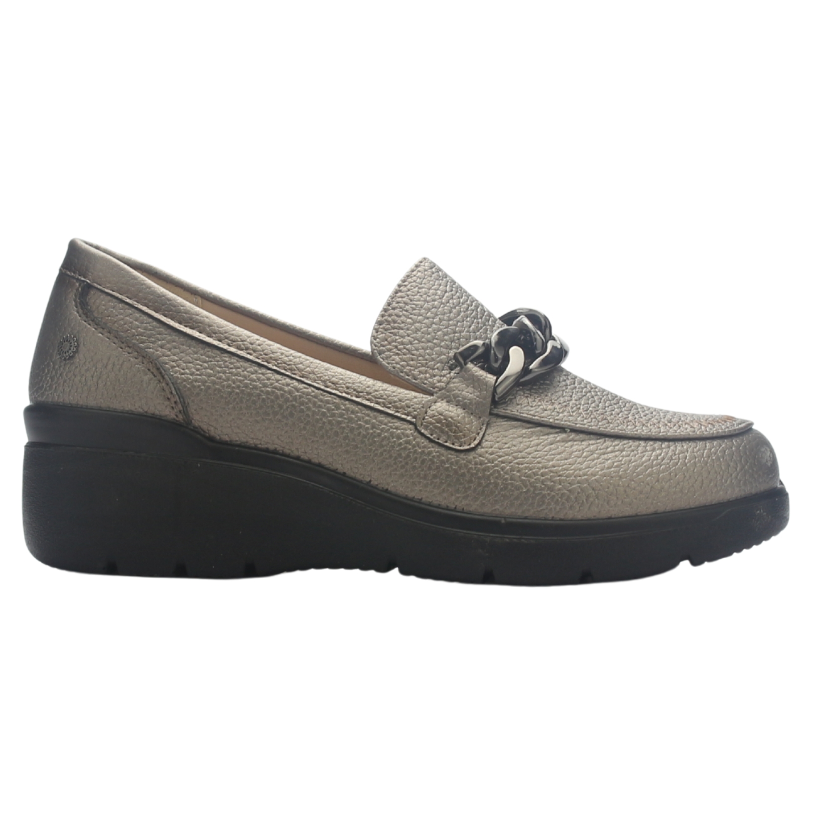 ZAPATO MUJER CHALADA DEZA-5 PLATEADO CASUAL - 1
