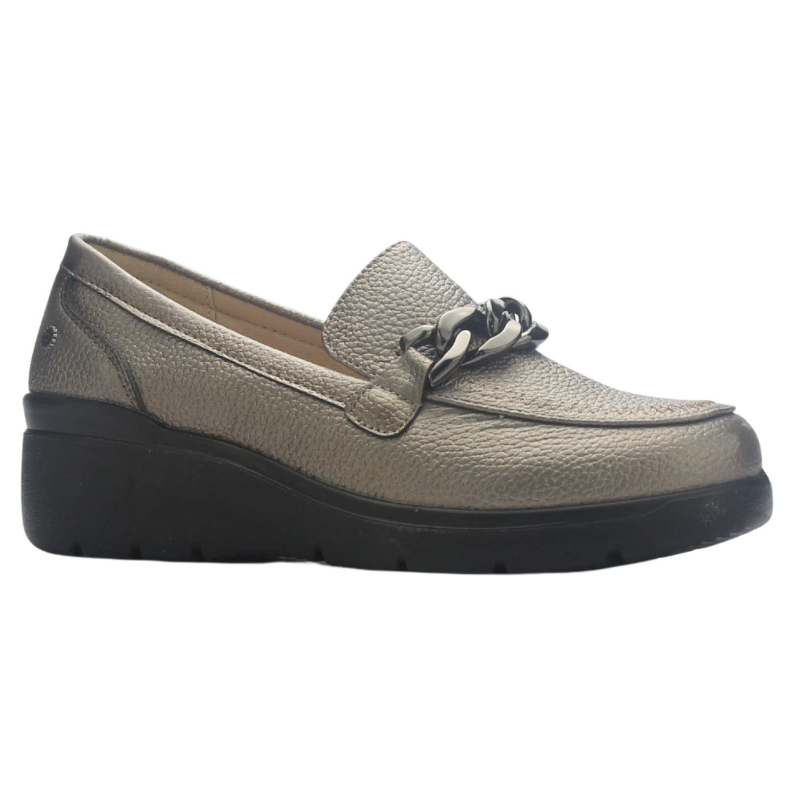 ZAPATO MUJER CHALADA DEZA-5 PLATEADO CASUAL - 3