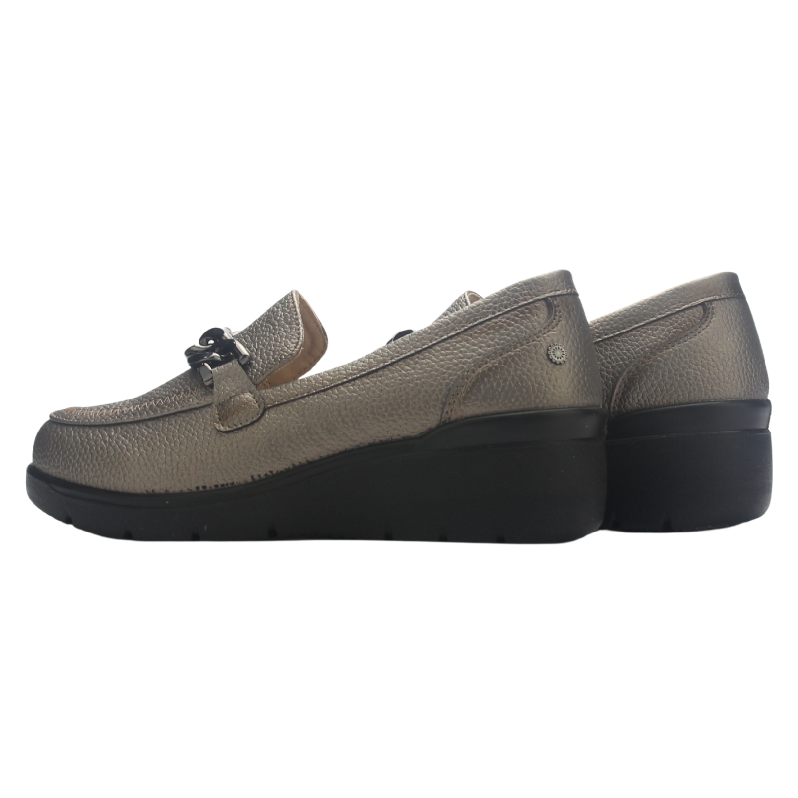 ZAPATO MUJER CHALADA DEZA-5 PLATEADO CASUAL - 6