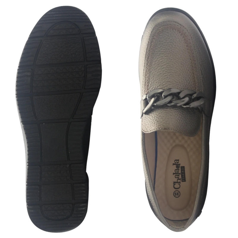 ZAPATO MUJER  CHALADA DEZA-5 PLATEADO CASUAL - 7