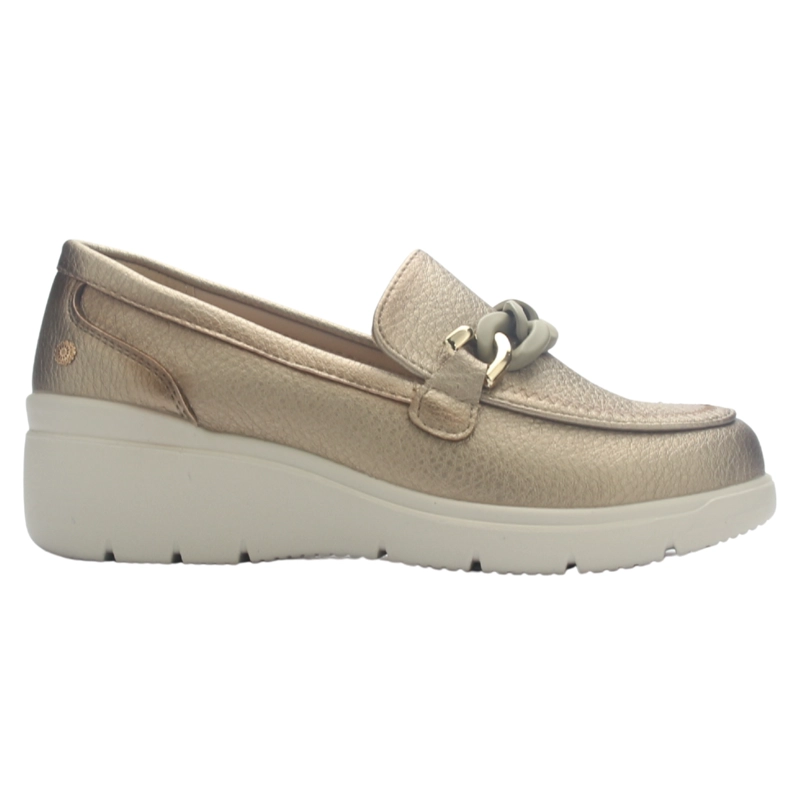 ZAPATO MUJER  CHALADA DEZA-5 DORADO CASUAL - 1