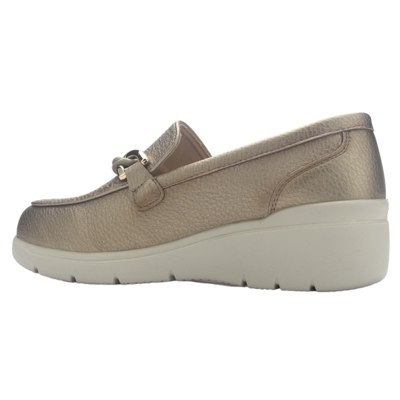 ZAPATO MUJER  CHALADA DEZA-5 DORADO CASUAL - 4