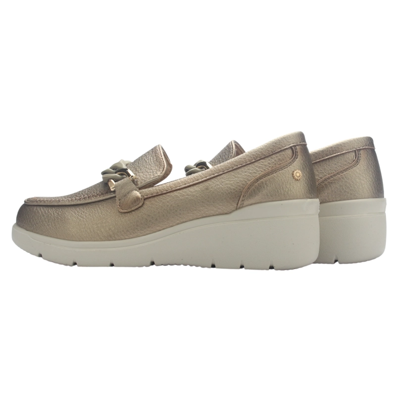 ZAPATO MUJER  CHALADA DEZA-5 DORADO CASUAL - 6