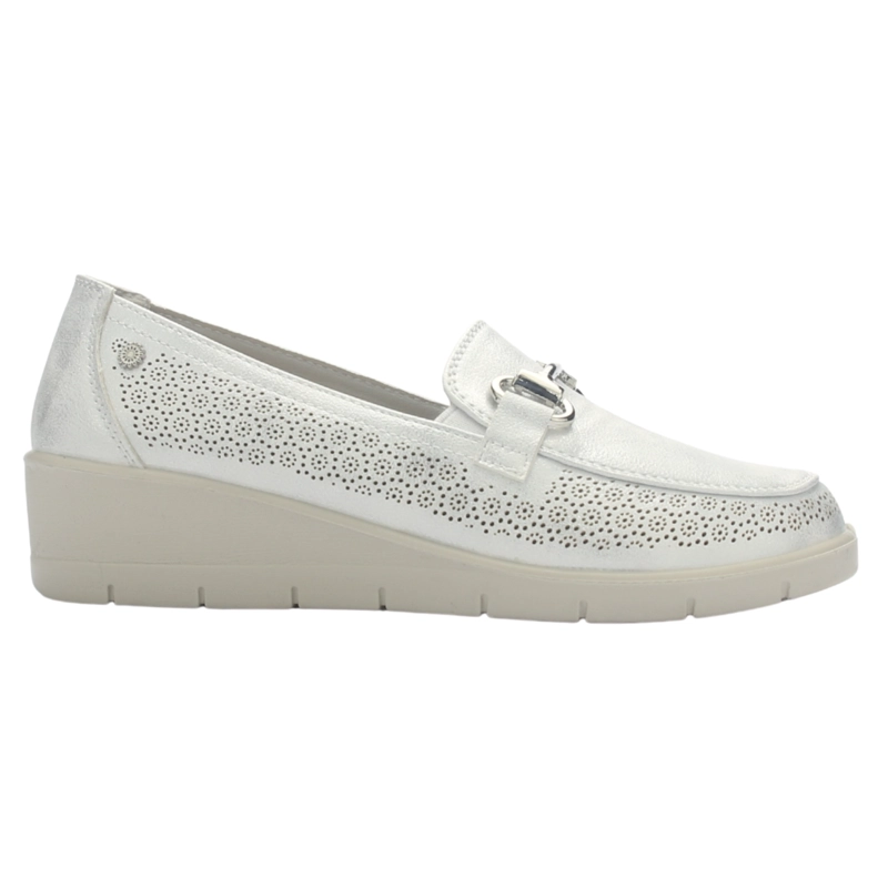 ZAPATO MUJER CHALADA CONA-2 PLATEADO CASUAL - 1