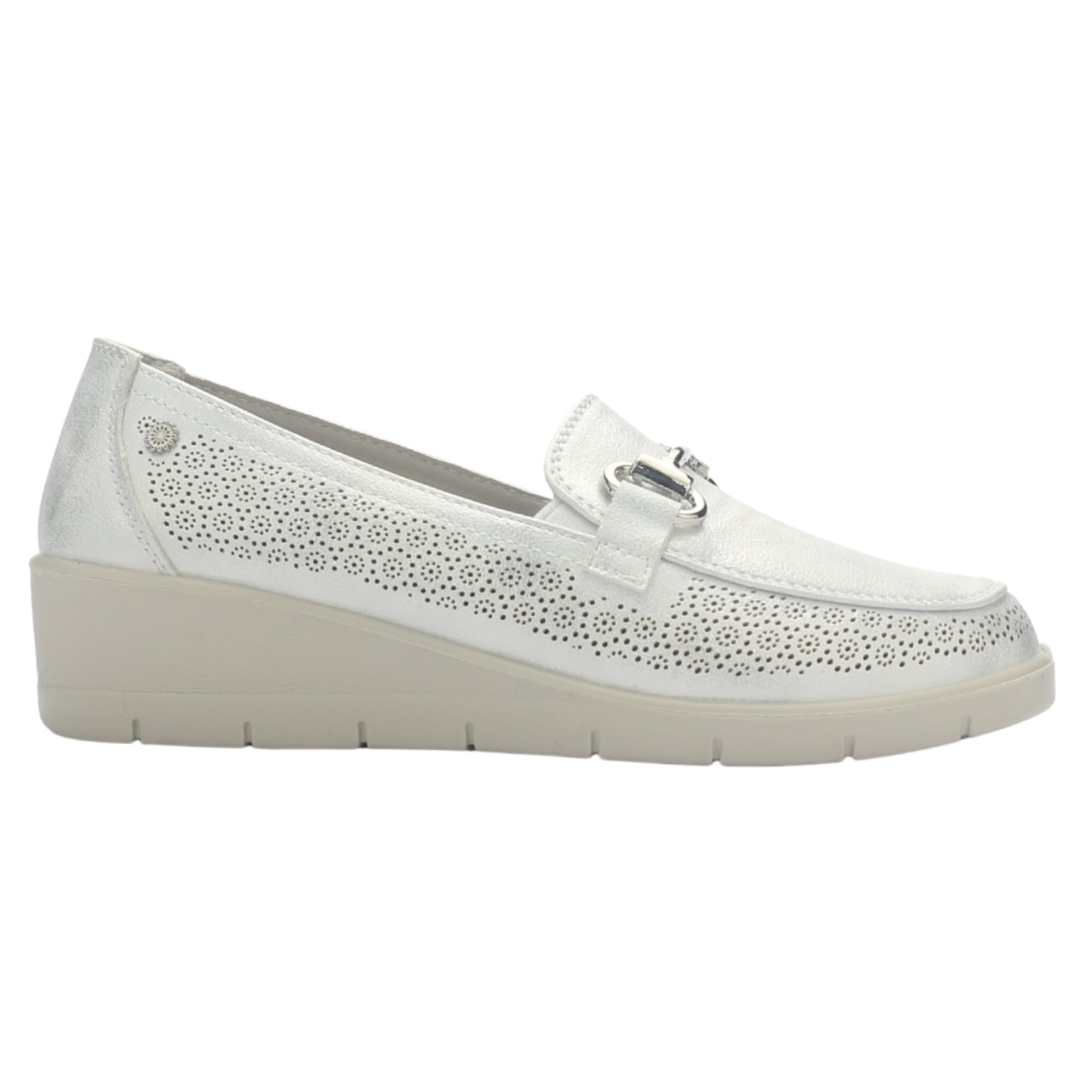ZAPATO MUJER CHALADA CONA-2 PLATEADO CASUAL - 1