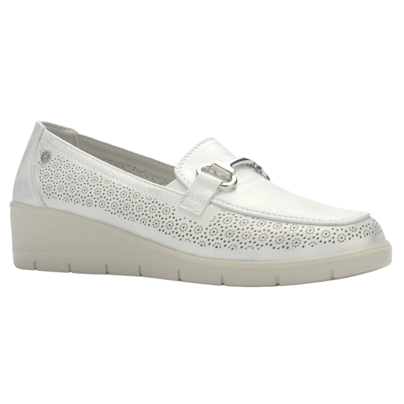 ZAPATO MUJER CHALADA CONA-2 PLATEADO CASUAL - 3