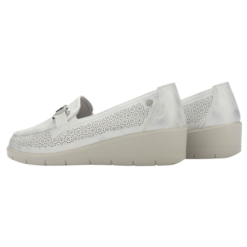 ZAPATO MUJER CHALADA CONA-2 PLATEADO CASUAL - 6