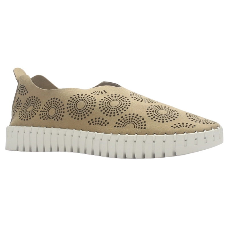 ZAPATO DE CUERO MUJER CHALADA TREN-1 TAUPE CASUAL - 3