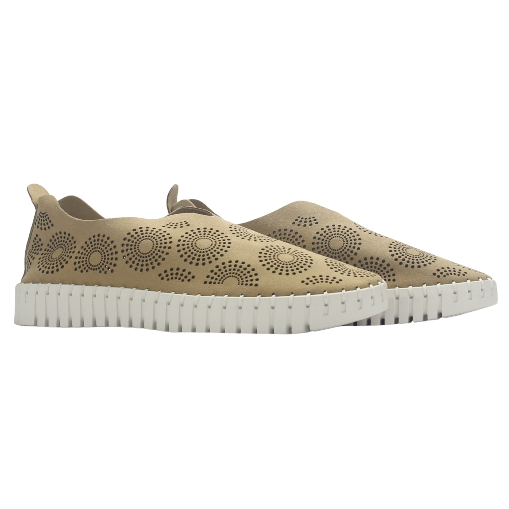 ZAPATO DE CUERO MUJER CHALADA TREN-1 TAUPE CASUAL - 5