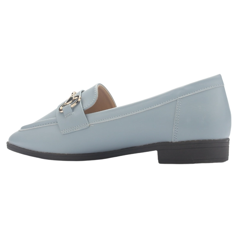 MOCASIN MUJER CASUAL AZUL CHALADA SWING-2 - 4