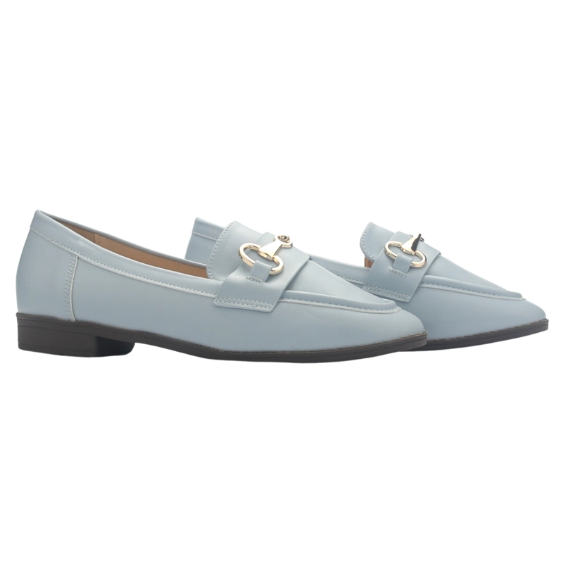 MOCASIN MUJER CASUAL AZUL CHALADA SWING-2 - 5
