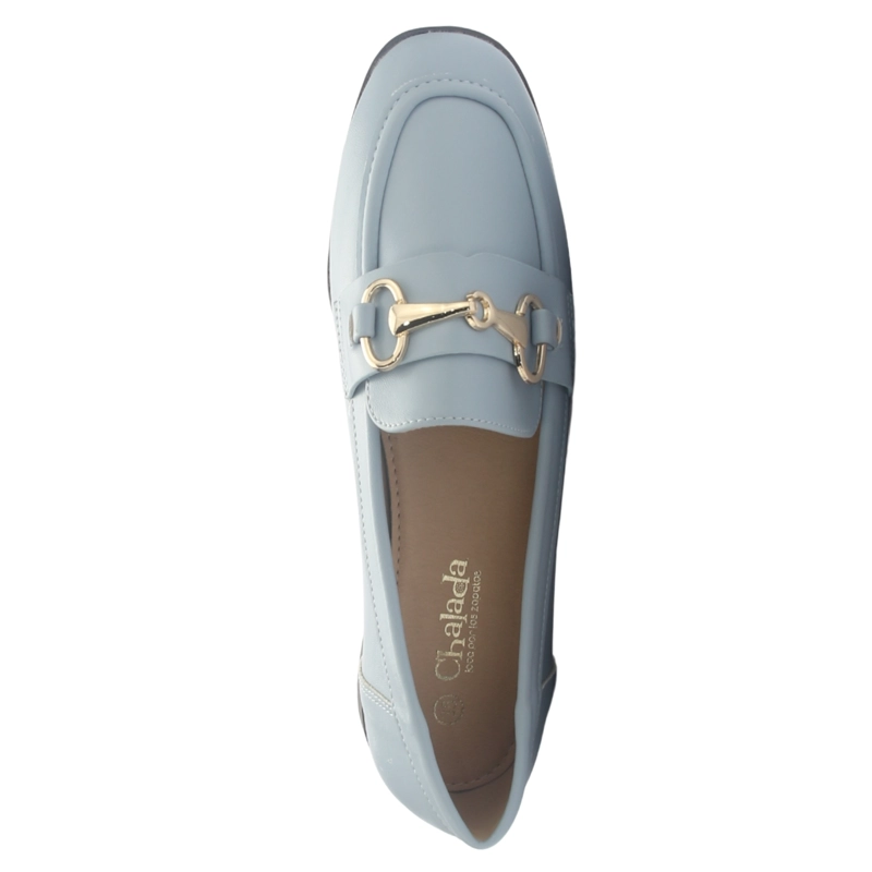 MOCASIN MUJER CASUAL AZUL CHALADA SWING-2 - 7