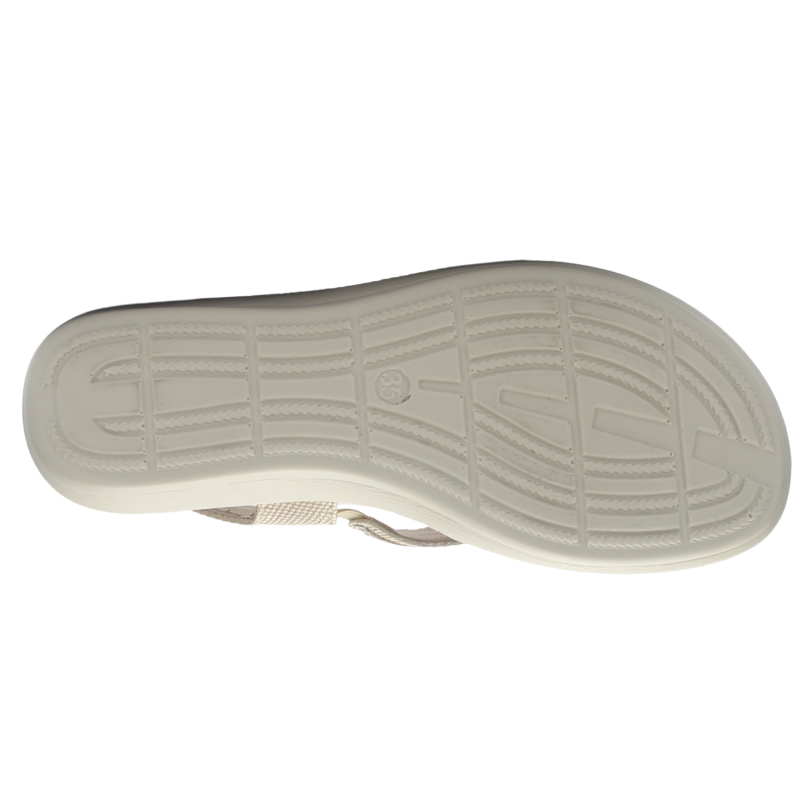 SANDALIA MUJER CHALADA LUPE-87 BEIGE CASUAL - 6