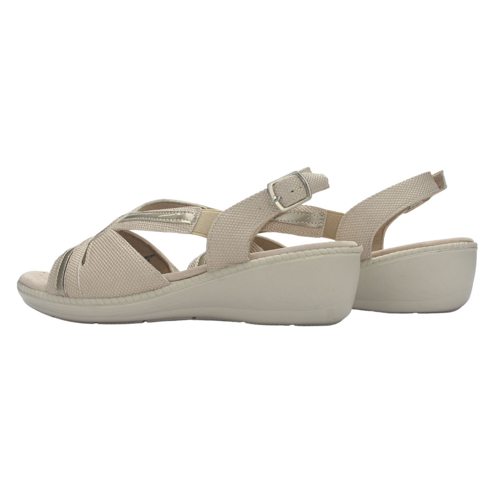 SANDALIA MUJER CHALADA LUPE-87 BEIGE CASUAL - 8