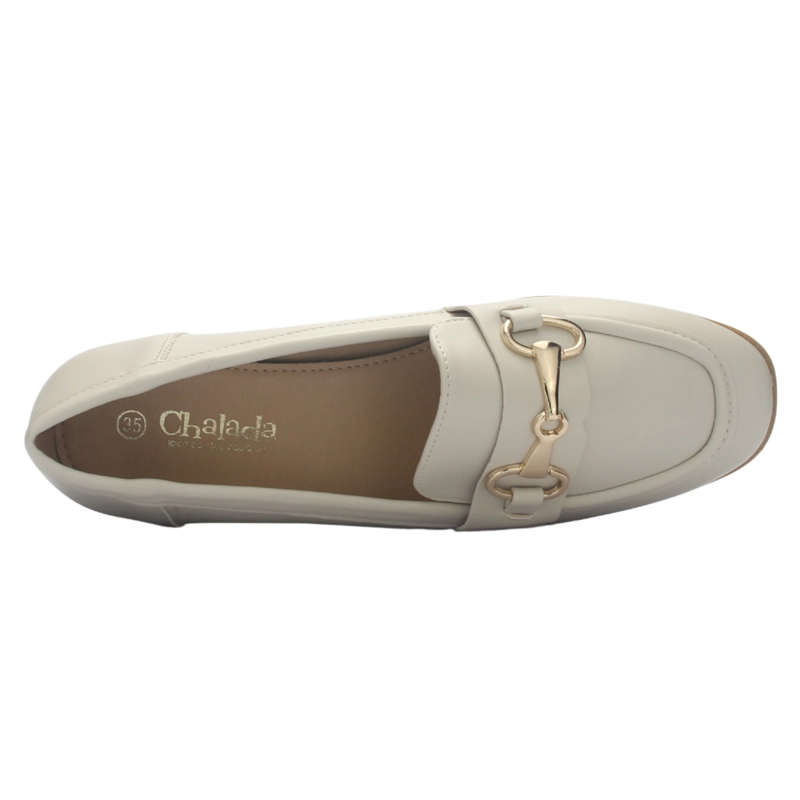 MOCASIN MUJER CASUAL BEIGE CHALADA SWING-2 - 5