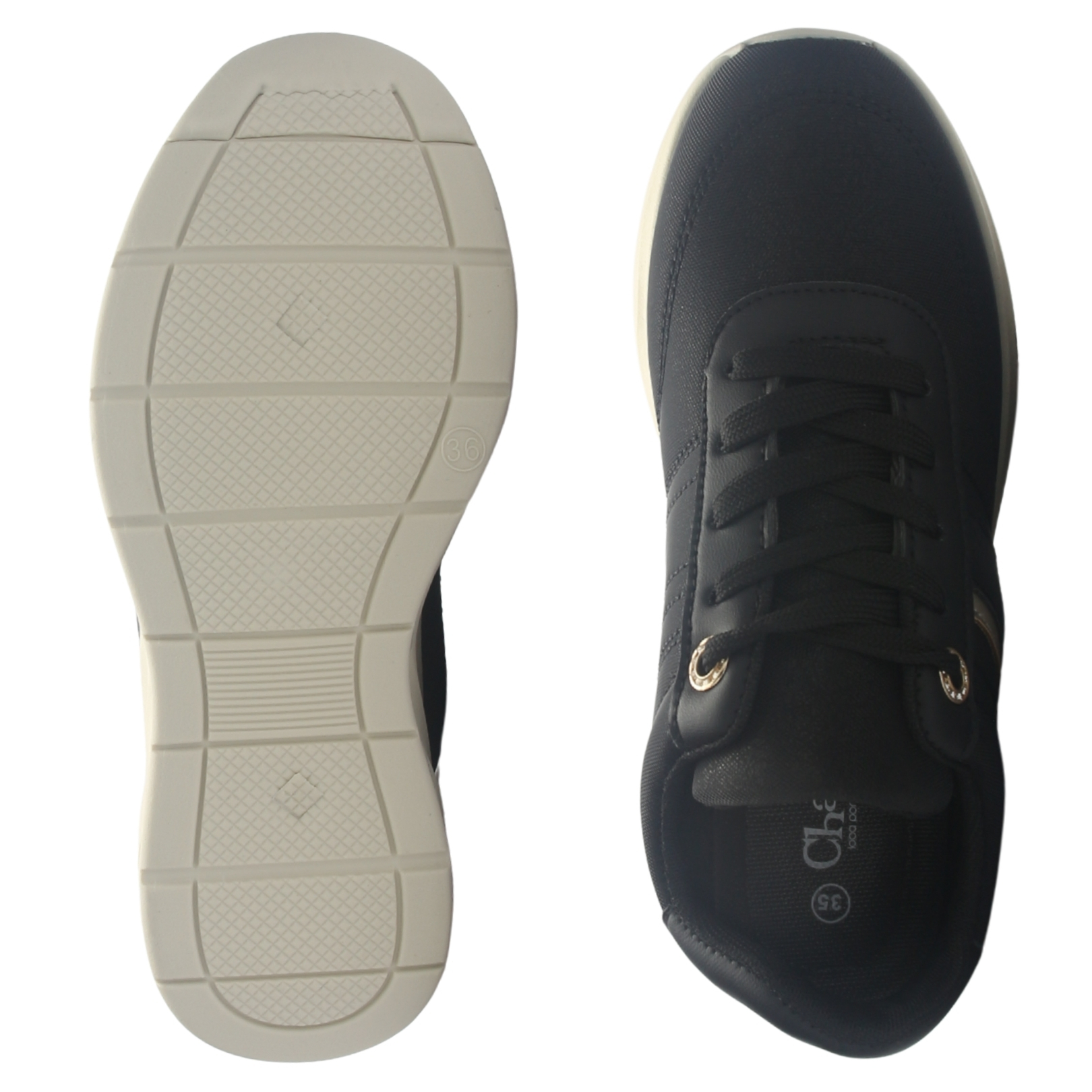 ZAPATILLA MUJER CHALADA JUNA-5 NEGRO URBANO - 7