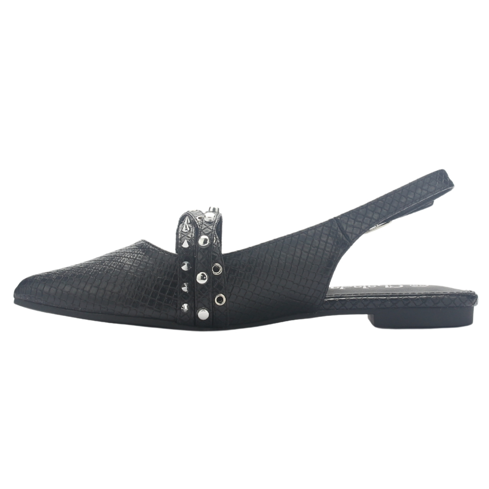 BALLERINA MUJER CHALADA MARIS-8 NEGRO CASUAL - 2