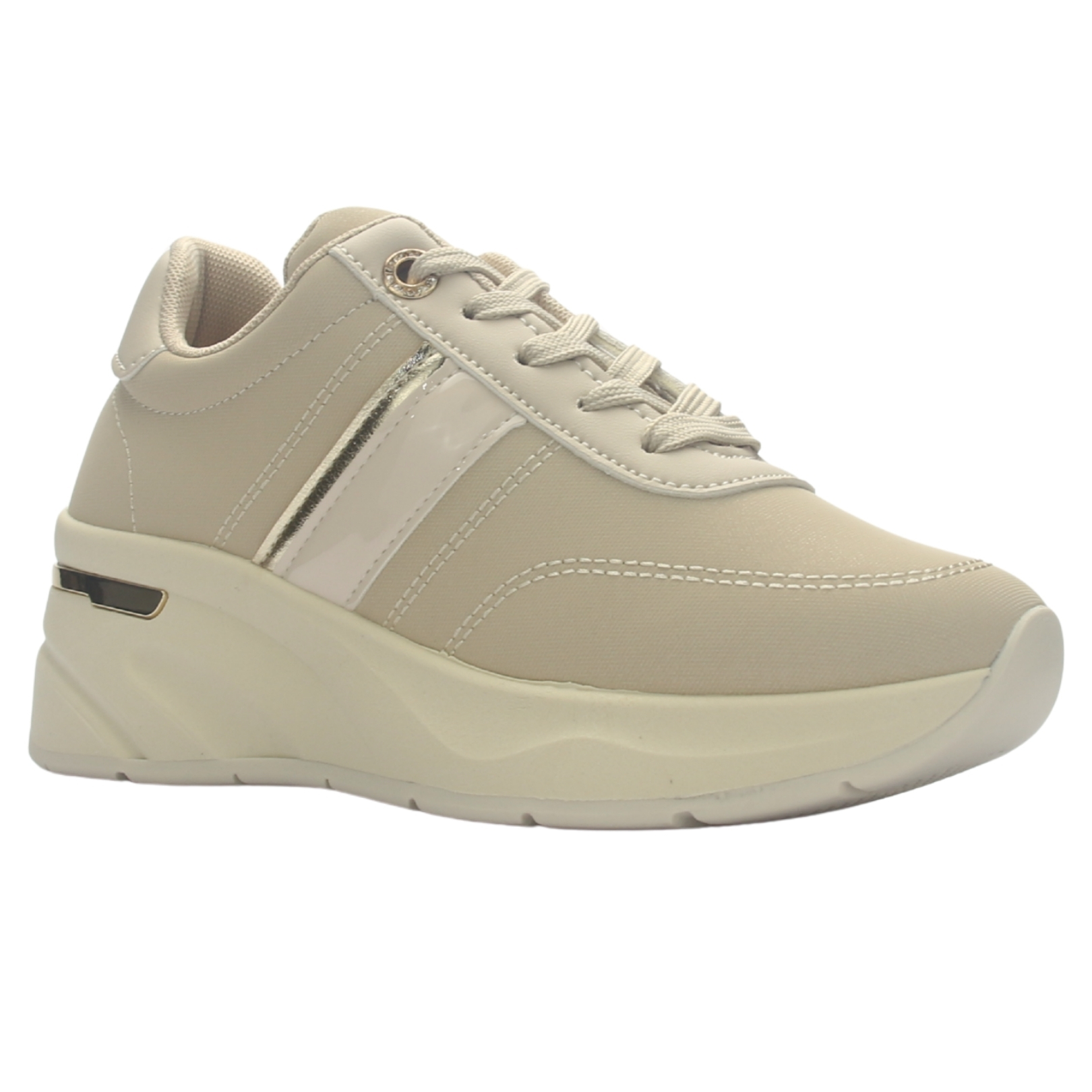 ZAPATILLA MUJER CHALADA JUNA-5 BEIGE URBANO - 3
