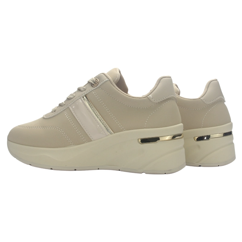 ZAPATILLA MUJER CHALADA JUNA-5 BEIGE URBANO - 6