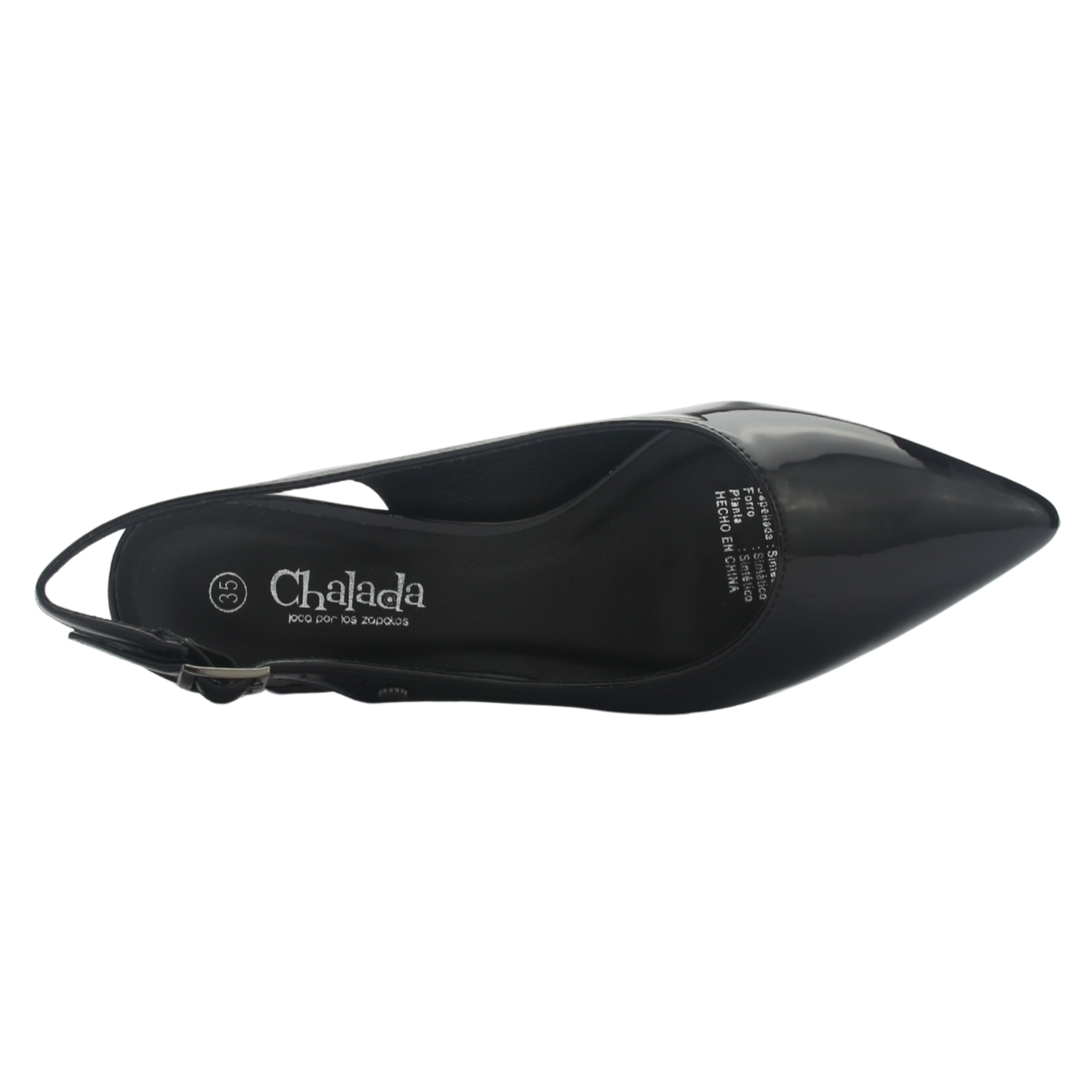 ZAPATO MUJER CHALADA FAIZA-2 NEGRO CASUAL - 5