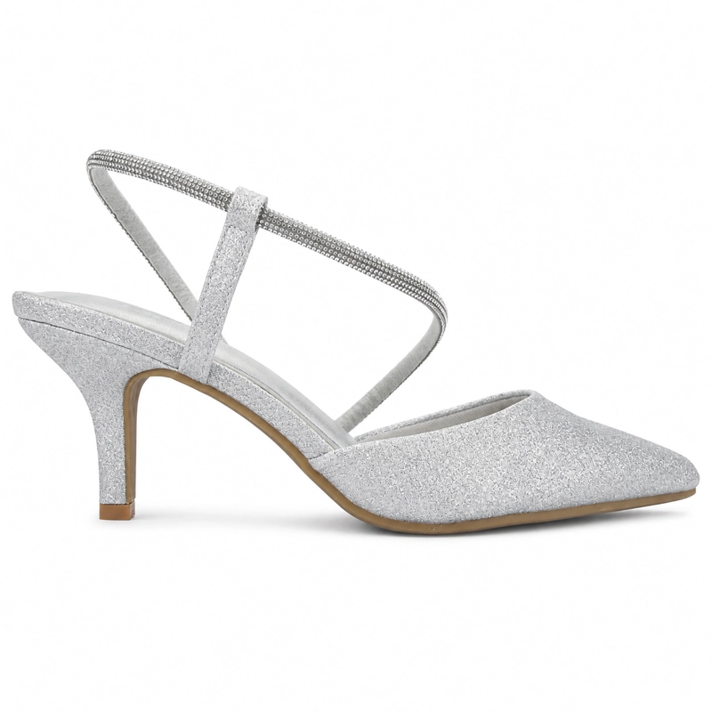 ZAPATO PLATEADO MUJER CASUAL CHALADA REGENT - 1