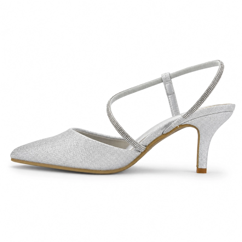 ZAPATO PLATEADO MUJER CASUAL CHALADA REGENT - 2
